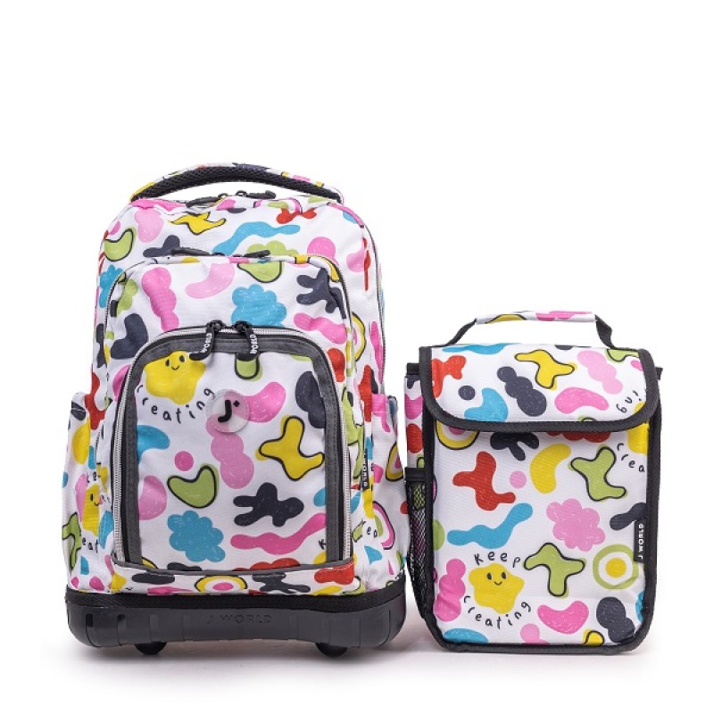 Jworld lollipop rolling backpack best sale